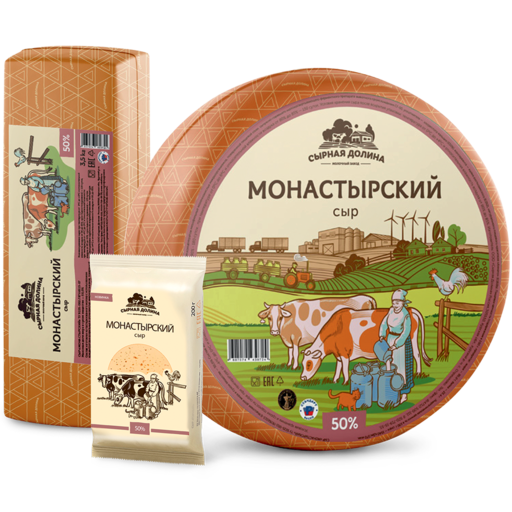 Сыр полутвердый Монастырский