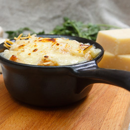 Жюльен с курицей и шампиньонами